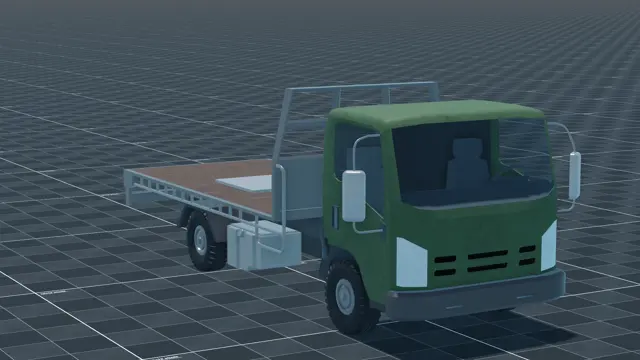 MiKi Truck Company Model 2, perspective, in Multicrew Tank Combat