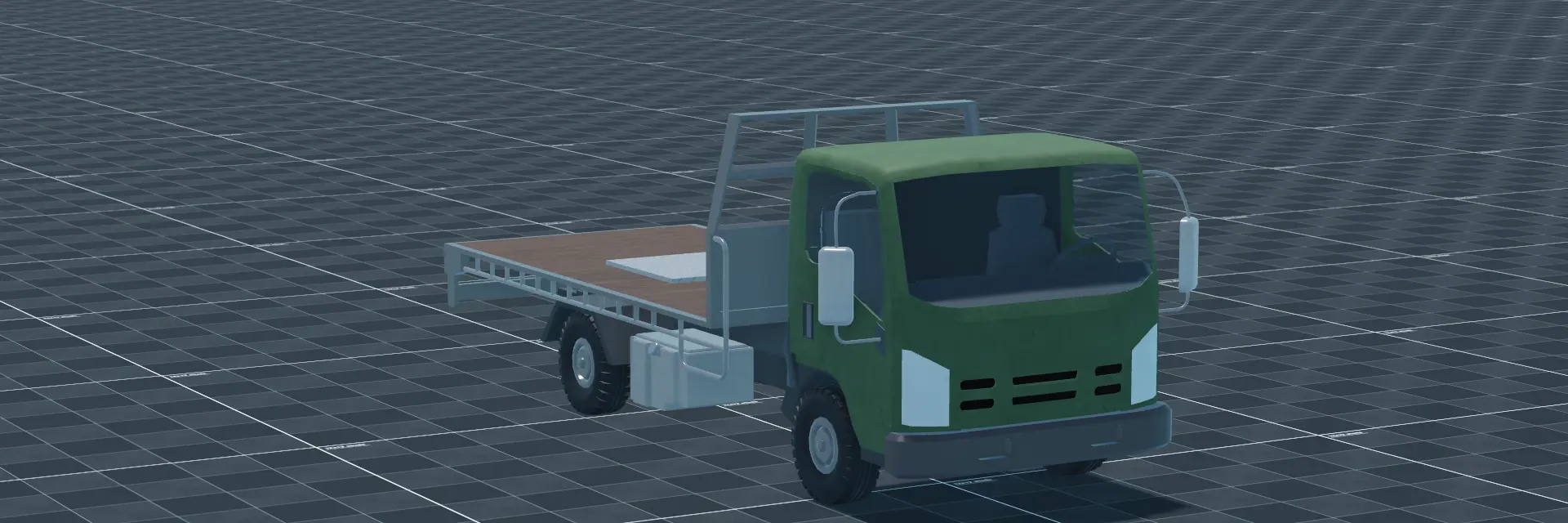 MiKi Truck Company Model 2, perspective banner, in Multicrew Tank Combat