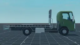 MiKi Truck Company Model 2, right, in Multicrew Tank Combat