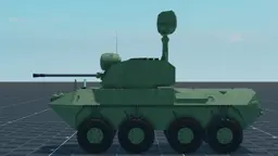 MOWAG-Bofors, left, in Multicrew Tank Combat