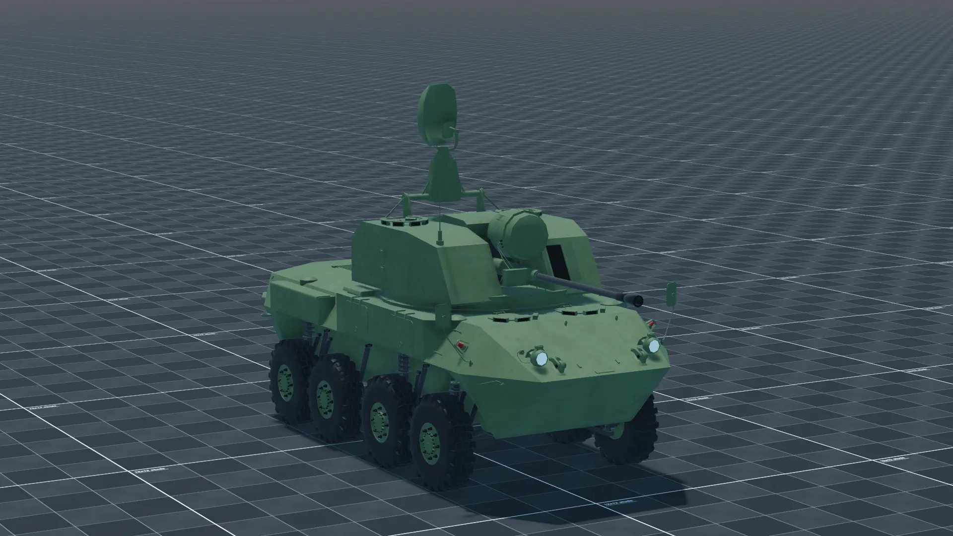 MOWAG-Bofors, perspective, in Multicrew Tank Combat