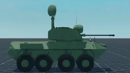 MOWAG-Bofors, right, in Multicrew Tank Combat