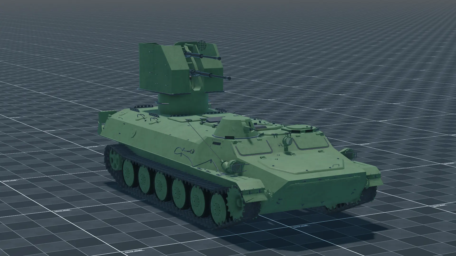 MT-LB AA, perspective, in Multicrew Tank Combat