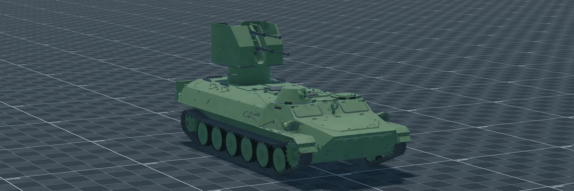 MT-LB AA, perspective banner, in Multicrew Tank Combat