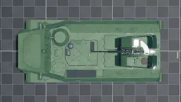 MT-LB AA, top, in Multicrew Tank Combat