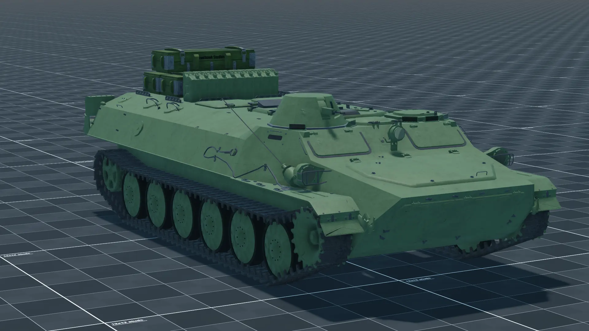 MT-LB, perspective, in Multicrew Tank Combat