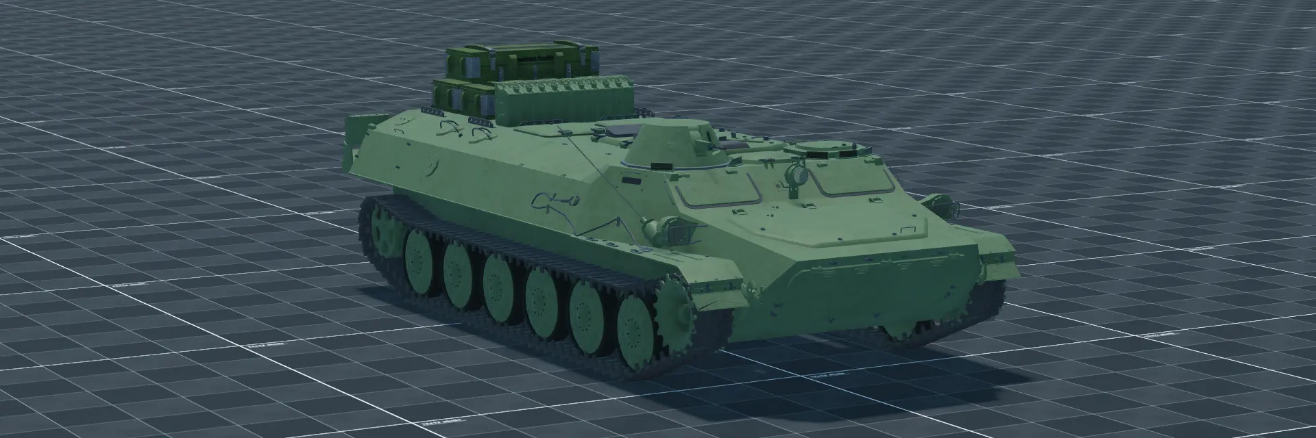 MT-LB, perspective banner, in Multicrew Tank Combat