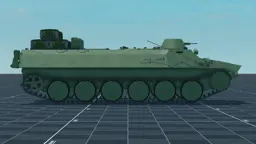 MT-LB, right, in Multicrew Tank Combat