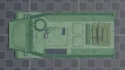 MT-LB, top, in Multicrew Tank Combat