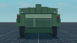 MT-LeBrams, back, in Multicrew Tank Combat