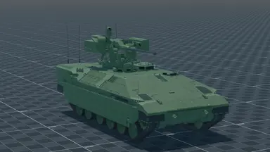 Namer 30, perspective, in Multicrew Tank Combat