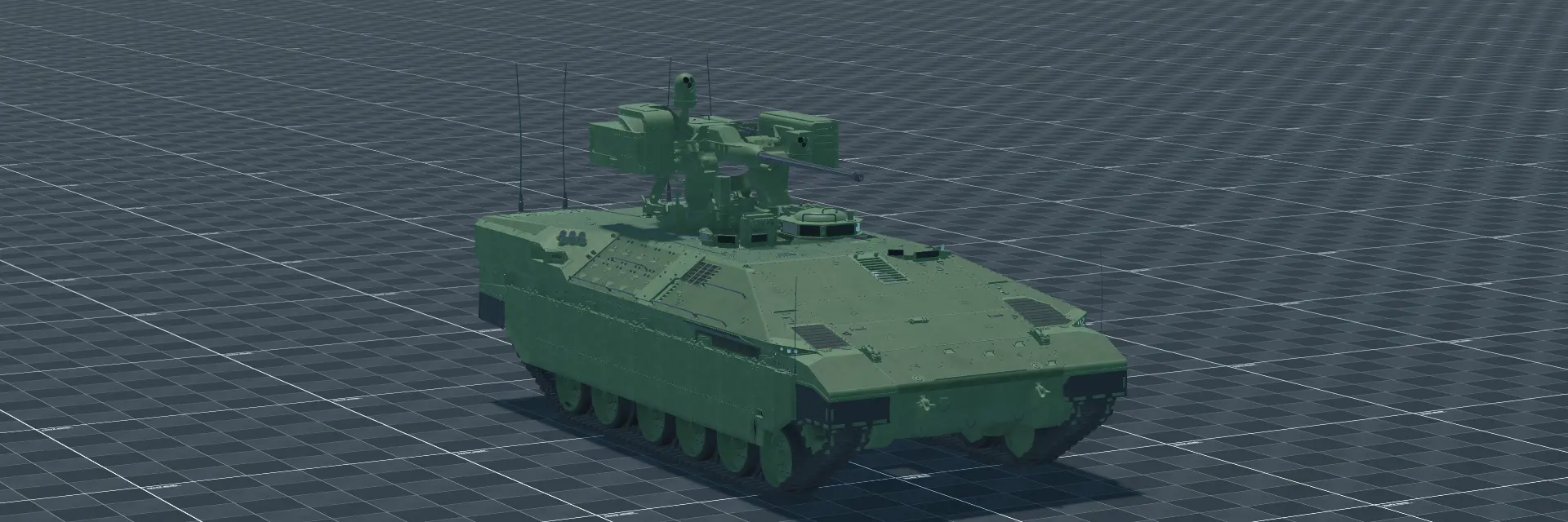 Namer 30, perspective banner, in Multicrew Tank Combat