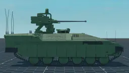 Namer 30, right, in Multicrew Tank Combat