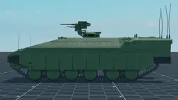 Namer APC, left, in Multicrew Tank Combat