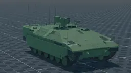 Namer APC, perspective, in Multicrew Tank Combat