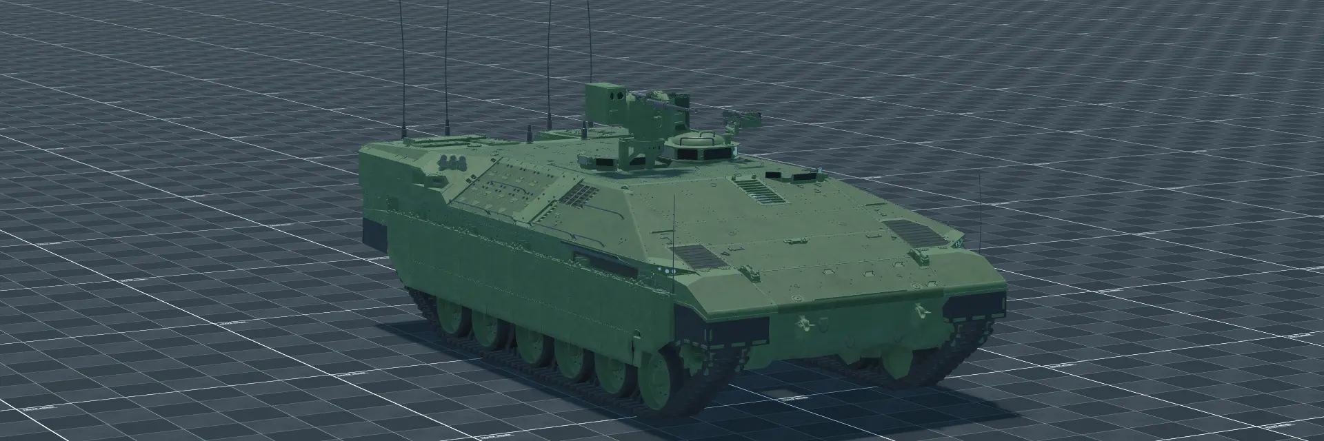 Namer APC, perspective banner, in Multicrew Tank Combat