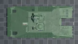 Namer APC, top, in Multicrew Tank Combat