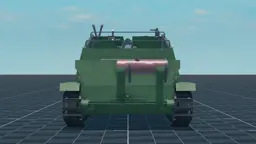 Nashorn, back, in Multicrew Tank Combat