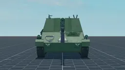 Nashorn, front, in Multicrew Tank Combat