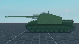 Nashorn, left, in Multicrew Tank Combat