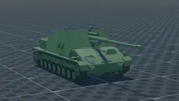 Nashorn, perspective, in Multicrew Tank Combat