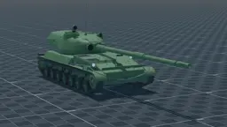 Object 120, perspective, in Multicrew Tank Combat