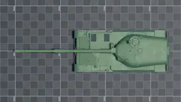 Object 120, top, in Multicrew Tank Combat