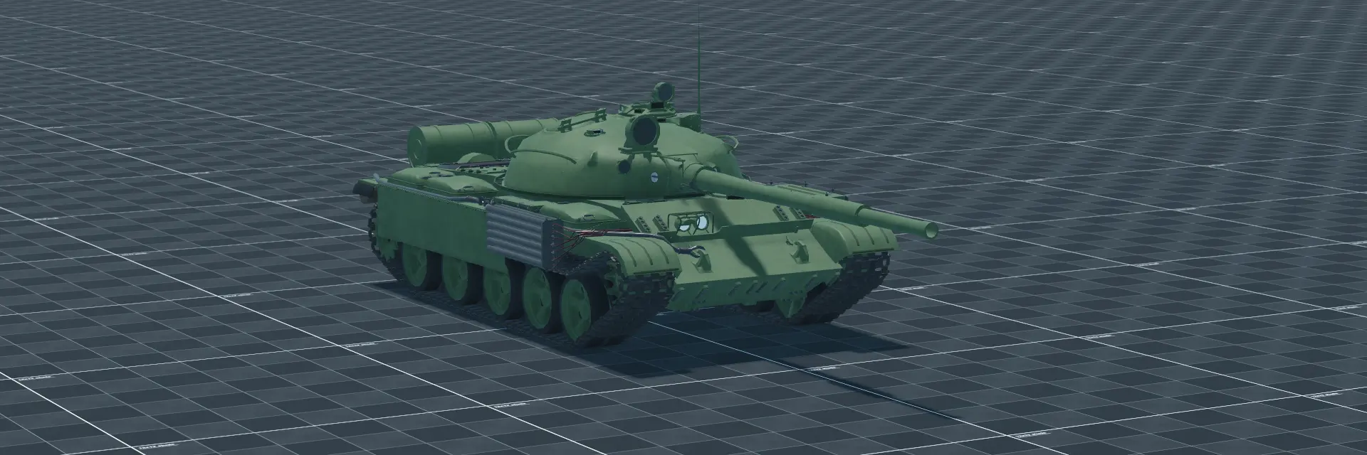 Object 166, perspective banner, in Multicrew Tank Combat