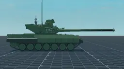 Object 195, right, in Multicrew Tank Combat