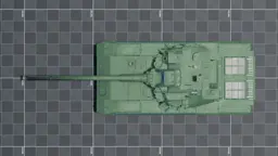 Object 195, top, in Multicrew Tank Combat