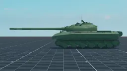Object 279, left, in Multicrew Tank Combat