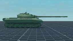 Object 279, right, in Multicrew Tank Combat