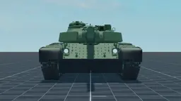 Object 292, front, in Multicrew Tank Combat
