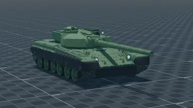 Object 292, perspective, in Multicrew Tank Combat