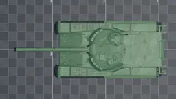 Object 292, top, in Multicrew Tank Combat