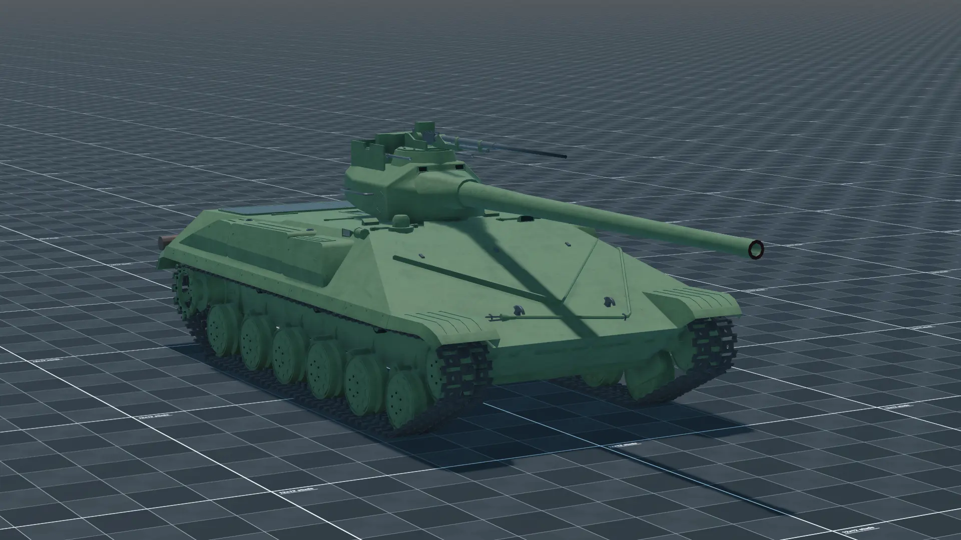 Object 450, perspective, in Multicrew Tank Combat