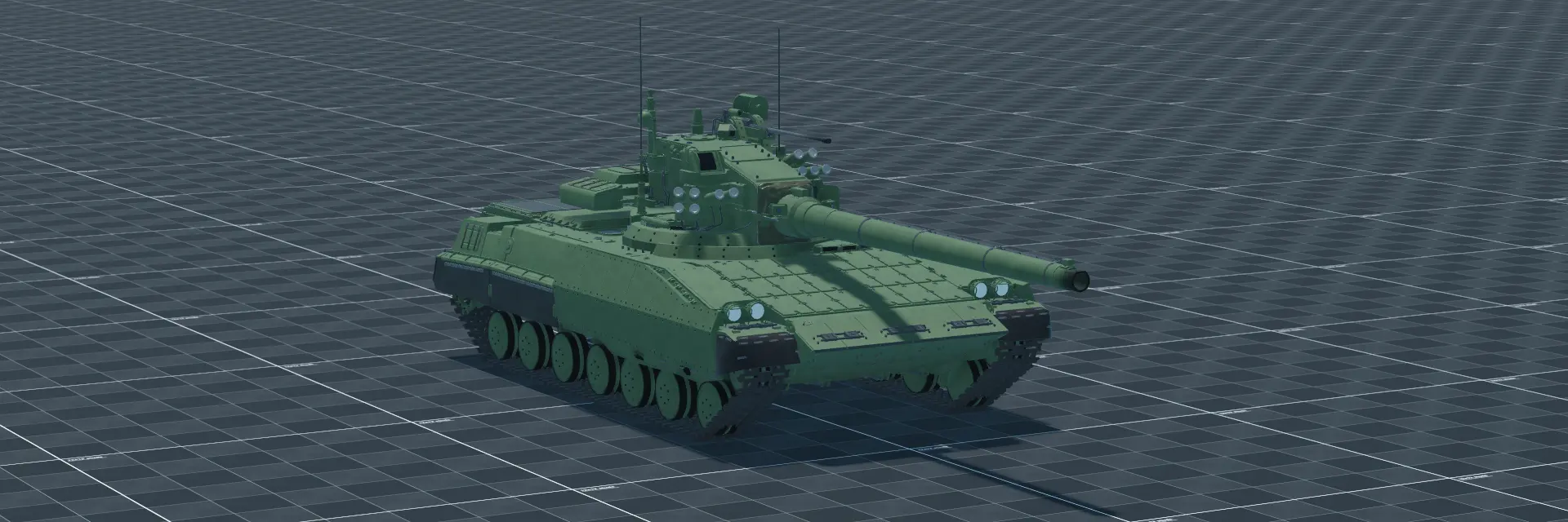 Object 477, perspective banner, in Multicrew Tank Combat