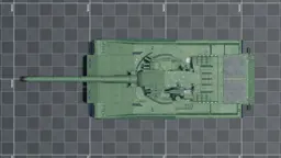 Object 477, top, in Multicrew Tank Combat