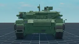 Object 478BEM-1, back, in Multicrew Tank Combat