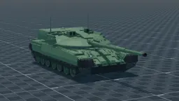 Object 640 "Black Eagle", perspective, in Multicrew Tank Combat