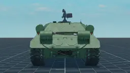 Object 704, back, in Multicrew Tank Combat