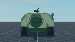 Object 704, front, in Multicrew Tank Combat
