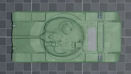 Object 775, top, in Multicrew Tank Combat