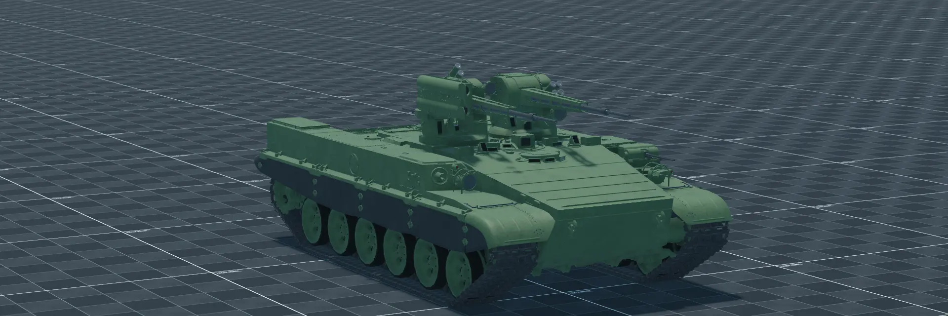 Object 781, perspective banner, in Multicrew Tank Combat