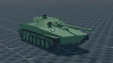 Object 906, perspective, in Multicrew Tank Combat
