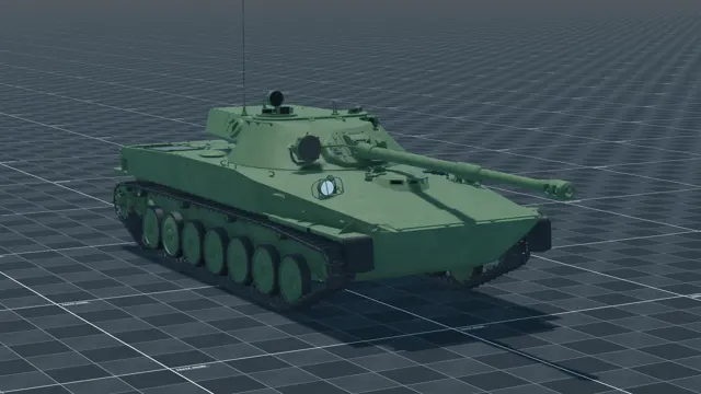 Object 906, perspective, in Multicrew Tank Combat