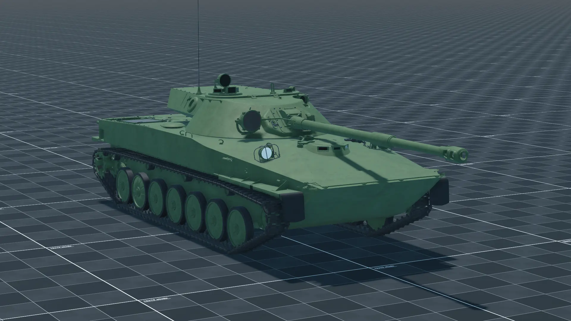 Object 906, perspective, in Multicrew Tank Combat