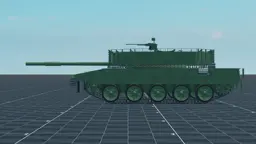 OBT-2 Super, left, in Multicrew Tank Combat