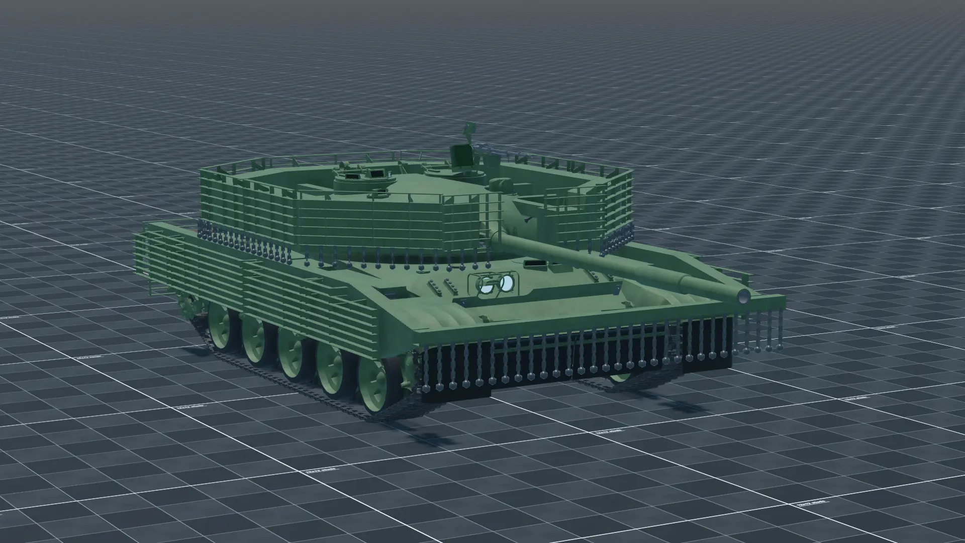 OBT-2 Super, perspective, in Multicrew Tank Combat