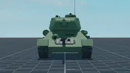 OT-34-85, front, in Multicrew Tank Combat
